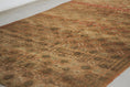 Load image into Gallery viewer, Vintage Moroccan Rug – Handmade Wool Berber rug, 6x12 ft – Brown beni mguild rug
