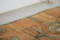 Load image into Gallery viewer, Vintage Moroccan Rug – Handmade Wool Berber rug, 6x8 ft – Brown beni mguild rug
