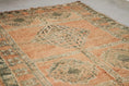 Load image into Gallery viewer, Vintage Moroccan Rug – Handmade Wool Berber rug, 6x9 ft – Peach beni mguild rug
