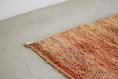 Load image into Gallery viewer, Vintage Moroccan Rug – Handmade Wool Berber rug, 6x10 ft – Peach beni mguild rug
