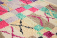 Load image into Gallery viewer, Pink 8x5 Moroccan Colorful Rug – area rug boho, moroccan area rug, Handmade Wool Rug
