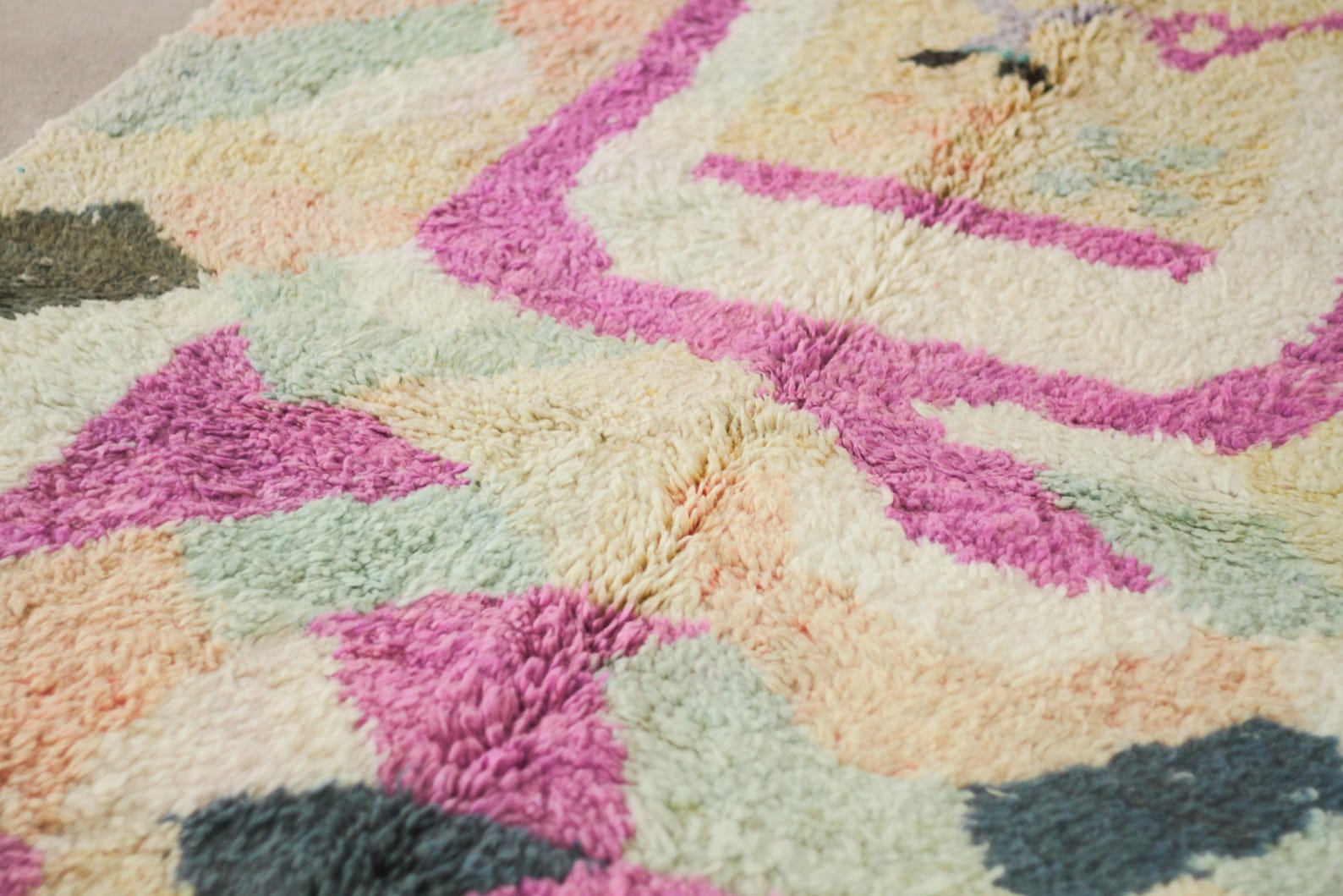 Multicolor 8x5 Moroccan Colorful Rug – moroccan berber rugs, berber wool rug, Handmade Wool Rug