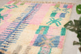 Load image into Gallery viewer, Pink 8x5 Moroccan Colorful Rug – moroccan boujad rug, moroccan area rug, Handmade Wool Rug
