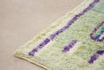Load image into Gallery viewer, Green 8x5 Boujad Rug – shag rug moroccan, authentic moroccan rugs, Handmade Wool Rug
