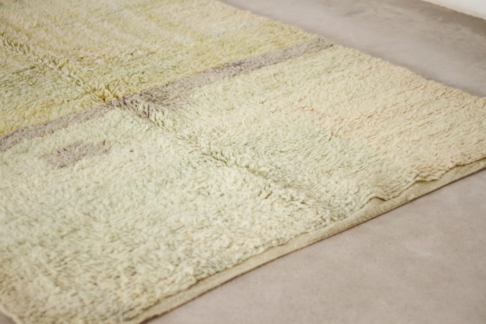 Green 8x5 Boujad Rug – berber area rugs, berber carpet area rugs, Handmade Wool Rug