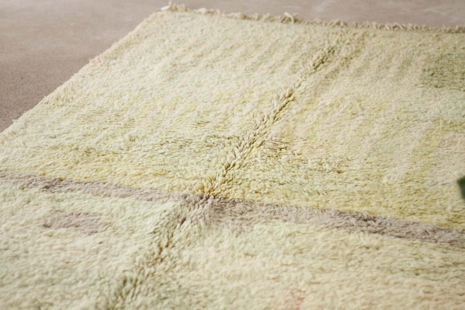 Green 8x5 Boujad Rug – berber area rugs, berber carpet area rugs, Handmade Wool Rug