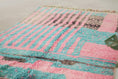 Load image into Gallery viewer, Pink 8x5 Boujad Rug – colorful rug, colorful area rugs, Handmade Wool Rug
