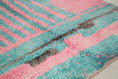 Load image into Gallery viewer, Pink 8x5 Boujad Rug – colorful rug, colorful area rugs, Handmade Wool Rug

