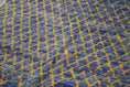 Load image into Gallery viewer, Blue 8x5 Berber Rug – boujaad rug, berber wool rug, Handmade Wool Rug
