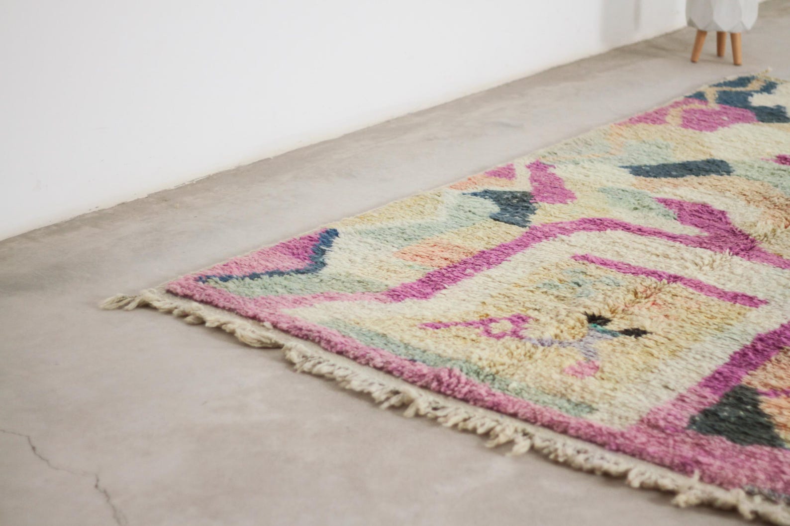 Multicolor 8x5 Moroccan Colorful Rug – moroccan berber rugs, berber wool rug, Handmade Wool Rug