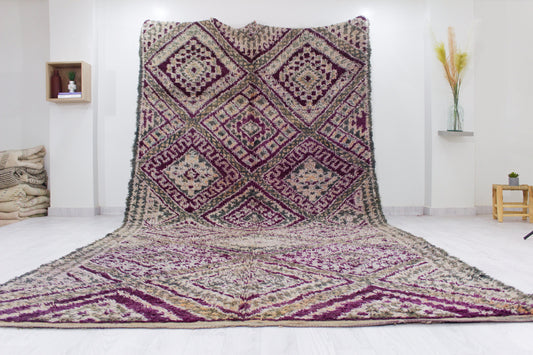 Vintage moroccan rug 77