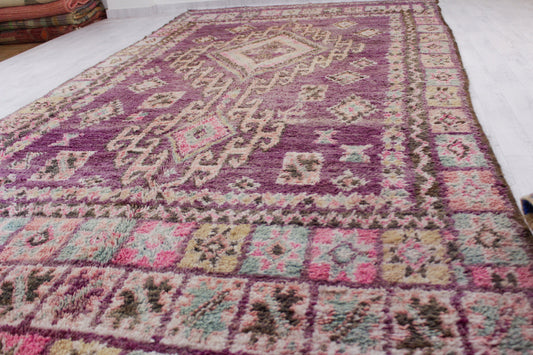 Vintage moroccan rug 74