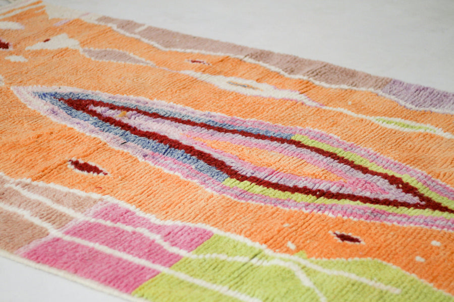 Boujaad-style Moroccan rug No. b46, second view