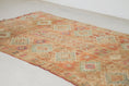 Load image into Gallery viewer, Vintage Moroccan Rug – Handmade Wool Berber rug, 5x10 ft – Peach beni mguild rug
