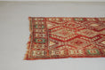 Load image into Gallery viewer, Vintage Moroccan Rug – Handmade Wool Berber rug, 5x8 ft – Red beni mguild rug
