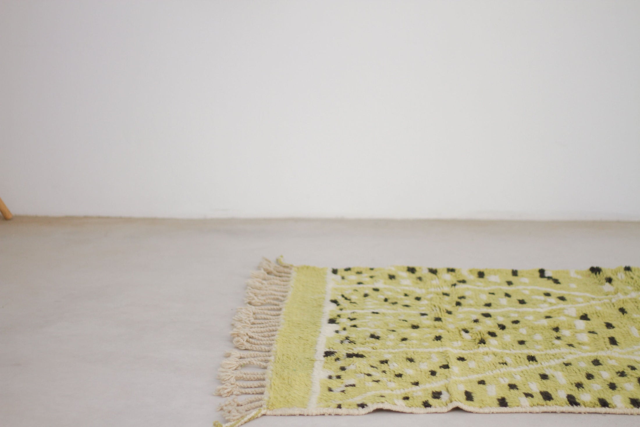 Green 8x5 Berber Rug – colorful abstract rugs, colorful area rugs, Handmade Wool Rug