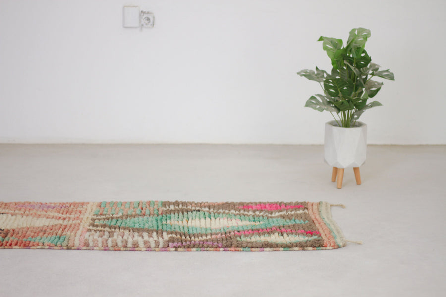 Boujaad-style Moroccan runner No. H-9, second view