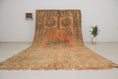 Load image into Gallery viewer, Vintage Moroccan Rug – Large Handmade Wool Berber rug, 7x13 ft – Peach beni mguild rug

