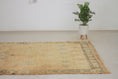 Load image into Gallery viewer, Large Vintage Moroccan Rug – Handmade Wool Berber rug, 6x12 ft – Yellow beni mguild rug
