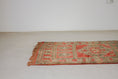 Load image into Gallery viewer, Vintage Moroccan Rug – Handmade Wool Berber rug, 5x11 ft – Pink beni mguild rug
