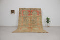 Load image into Gallery viewer, Vintage Moroccan Rug – Handmade Wool Berber rug, 5x8 ft – Peach beni mguild rug
