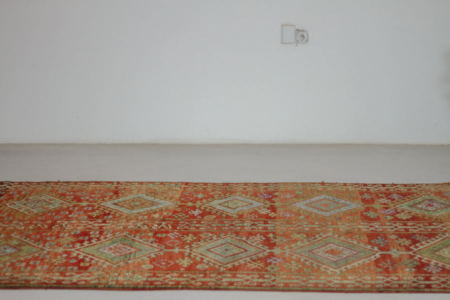 Vintage Red Moroccan Rug, 6'2" x 9'9" – No. v51