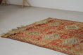 Load image into Gallery viewer, Vintage Moroccan Rug – Handmade Wool Berber rug, 6x10 ft – Red beni mguild rug
