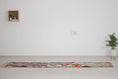 Load image into Gallery viewer, Multicolored 9.5x2 Berber Runner Rug – kitchen runner rugs, Handmade Wool Rug
