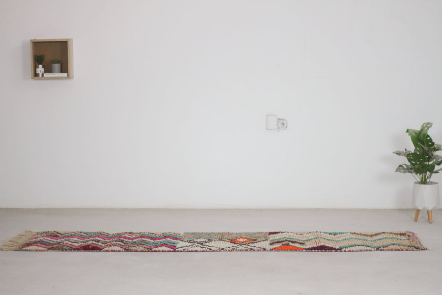 Boujaad-style Moroccan runner No. h53, second view