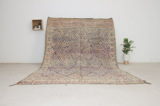 Vintage moroccan rug 22