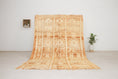 Load image into Gallery viewer, Vintage Moroccan Rug – Handmade Wool Berber rug, 5x8 ft – Yellow beni mguild rug

