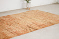 Load image into Gallery viewer, Vintage Moroccan Rug – Handmade Wool Berber rug, 6x10 ft – Peach beni mguild rug
