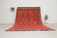 Load image into Gallery viewer, Vintage Moroccan Rug – Handmade Wool Berber rug, 7x10 ft – Red beni mguild rug
