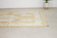 Load image into Gallery viewer, Vintage Moroccan Rug – Handmade Wool Berber rug, 6x9 ft – Yellow beni mguild rug
