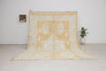Load image into Gallery viewer, Vintage Moroccan Rug – Handmade Wool Berber rug, 6x9 ft – Yellow beni mguild rug
