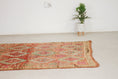 Load image into Gallery viewer, Vintage Moroccan Rug – Handmade Wool Berber rug, 6x11 ft – Red beni mguild rug
