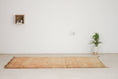 Load image into Gallery viewer, Vintage Moroccan Rug – Handmade Wool Berber rug, 6x9 ft – Peach beni mguild rug
