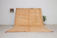 Load image into Gallery viewer, Vintage Moroccan Rug – Handmade Wool Berber rug, 7x10 ft – Peach beni mguild rug
