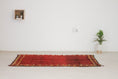 Load image into Gallery viewer, Vintage Moroccan Rug – Handmade Wool Berber rug, 5x8 ft – Red beni mguild rug
