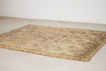 Load image into Gallery viewer, Vintage Moroccan Rug – Handmade Wool Berber rug, 6x8 ft – Peach beni mguild rug
