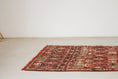 Load image into Gallery viewer, Vintage Moroccan Rug – Handmade Wool Berber rug, 6x10 ft – Red beni mguild rug
