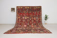 Load image into Gallery viewer, Vintage Moroccan Rug – Handmade Wool Berber rug, 6x10 ft – Red beni mguild rug
