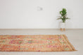 Load image into Gallery viewer, Vintage Moroccan Rug – Handmade Wool Berber rug, 5x9 ft – Peach beni mguild rug
