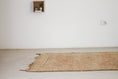 Load image into Gallery viewer, Vintage Moroccan Rug – Handmade Wool Berber rug, 6x9 ft – Peach beni mguild rug
