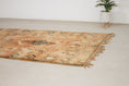 Load image into Gallery viewer, Vintage Moroccan Rug – Handmade Wool Berber rug, 5x11 ft – Peach beni mguild rug
