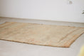 Load image into Gallery viewer, Vintage Moroccan Rug – Handmade Wool Berber rug, 7x10 ft – Peach beni mguild rug
