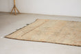 Load image into Gallery viewer, Vintage Moroccan Rug – Handmade Wool Berber rug, 7x10 ft – Peach beni mguild rug
