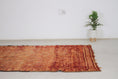 Load image into Gallery viewer, Vintage Moroccan Rug – Handmade Wool Berber rug, 7x9 ft – Red beni mguild rug
