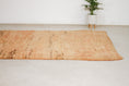 Load image into Gallery viewer, Vintage Moroccan Rug – Handmade Wool Berber rug, 6x10 ft – Peach beni mguild rug
