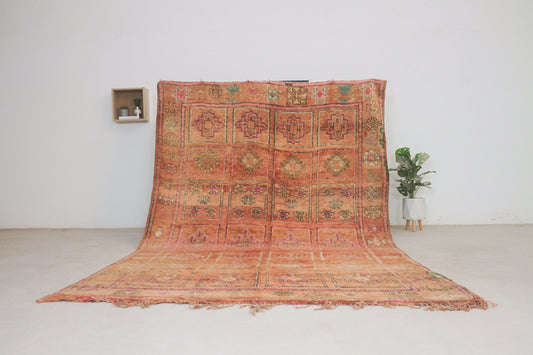 Vintage moroccan rug 52